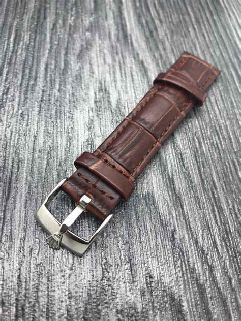 rolex leather strap vintage|genuine rolex leather watch straps.